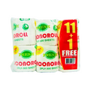 Fresh Econoroll Bathroom Tissue 2Ply 11's + 1 Rolls