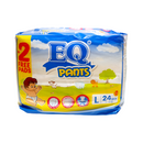 EQ Pants Diaper Big Pack Large 24's + 2