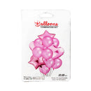 Balloon Bouquet With Star And Heart 14's