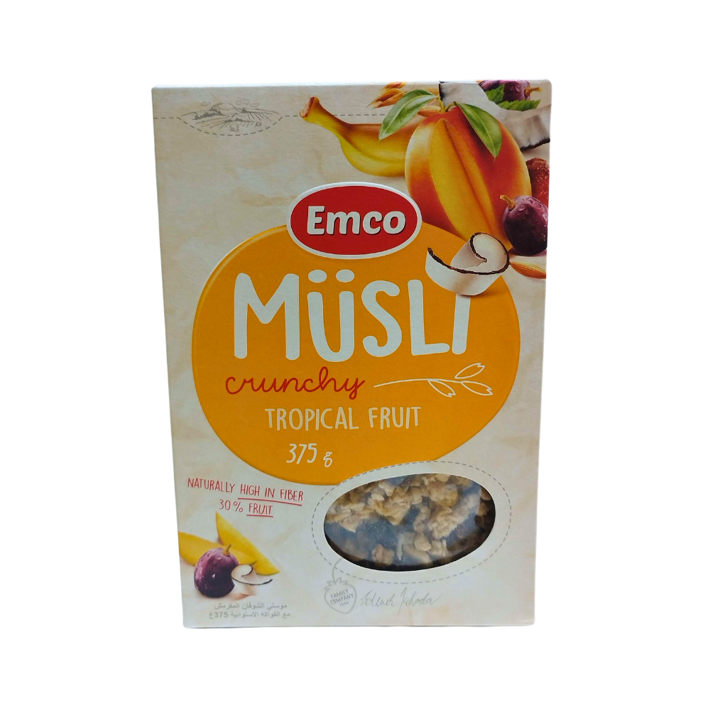 Emco Musli Tropical Fruit 375g