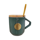 Ideal Living Mug With Cover And Spoon 370ml