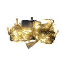 Fuji Bright 105 LED Christmas Light Chasing Curtain Light Clear Wire S105-C