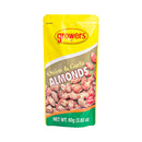 Growers Onion And Garlic Almonds 80g