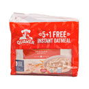 Quaker Instant Oatmeal 33g 5's + 1