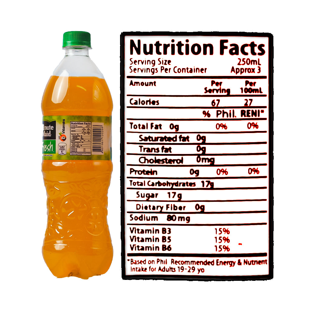 Nutrition Is Orange Juice Good To Drink Label Orange Juice