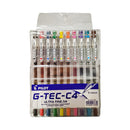 Pilot G Tech C4 Ultra Fine Pen 0.4  10in1