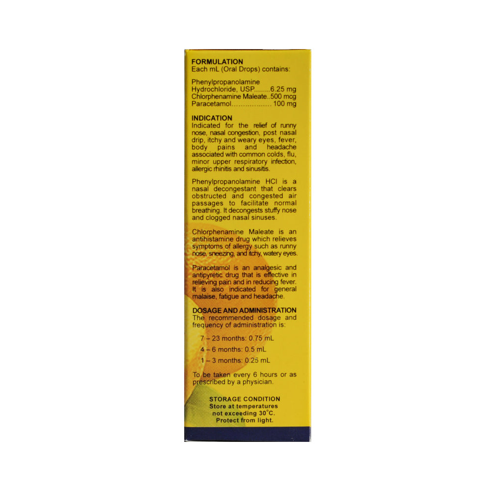 Symdex-D Oral Drops 15ml - Main Image