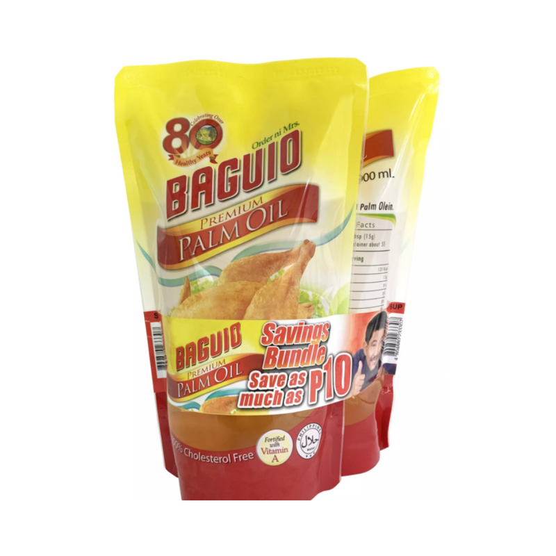 Baguio Palm Oil 900ml x 2's