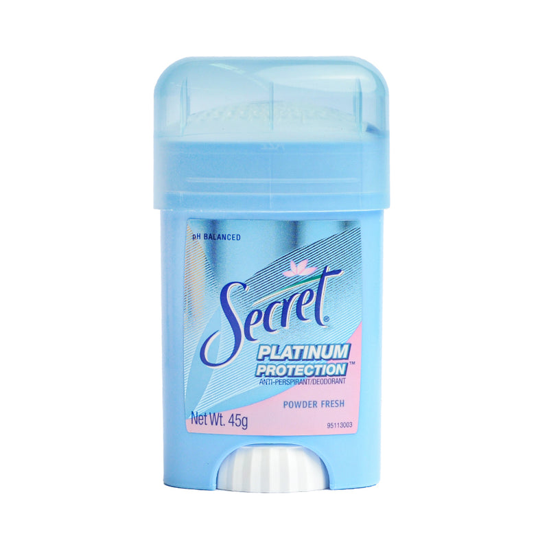 Secret Platinum Protection Deodorant Roll On Powder Fresh 45g