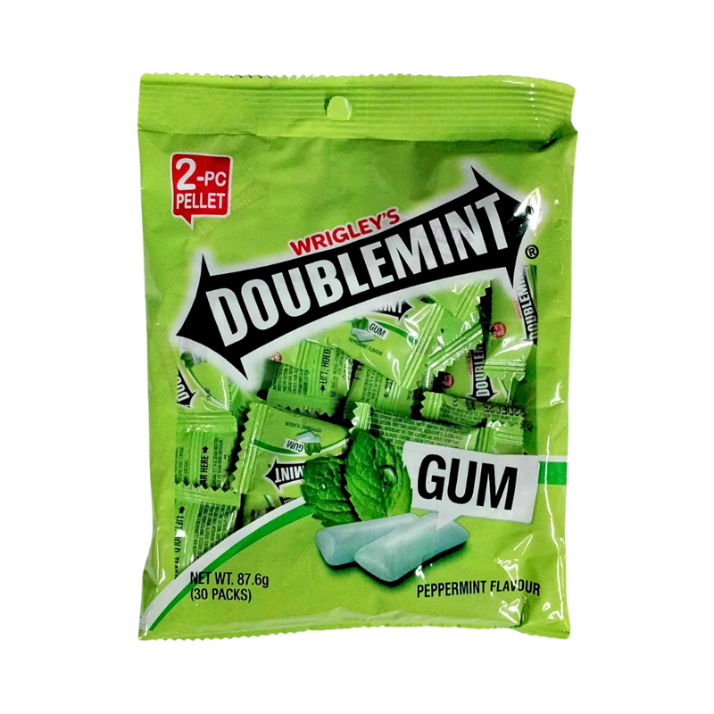 Doublemint Gum 2pc Pellet Bag 30's