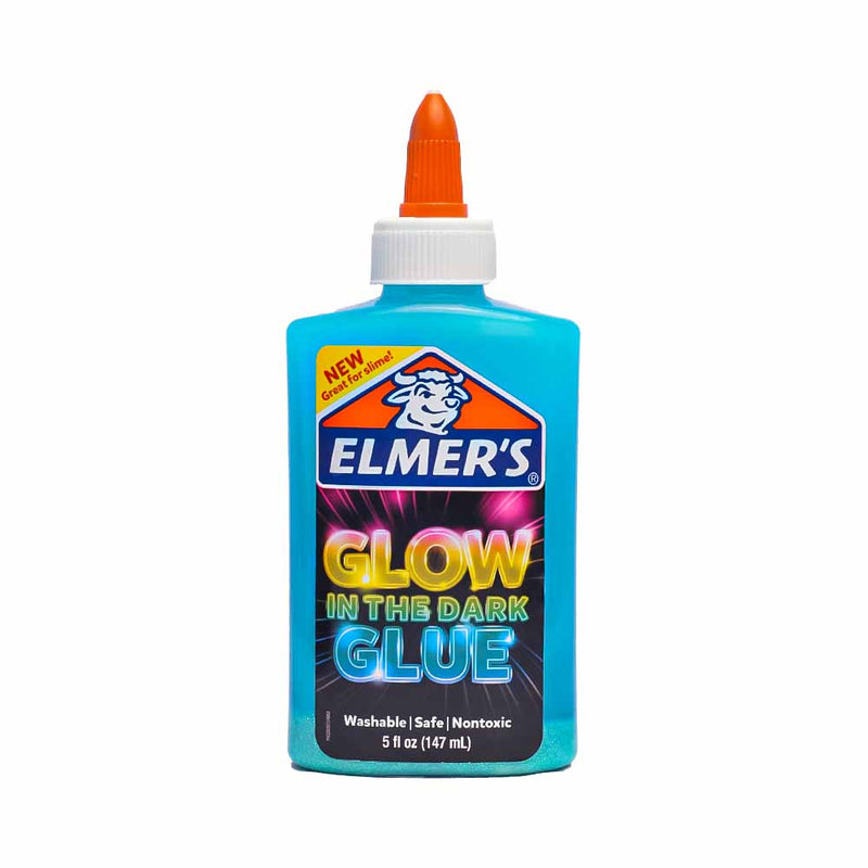 Elmer's Glow In The Dark Glue Blue 147ml