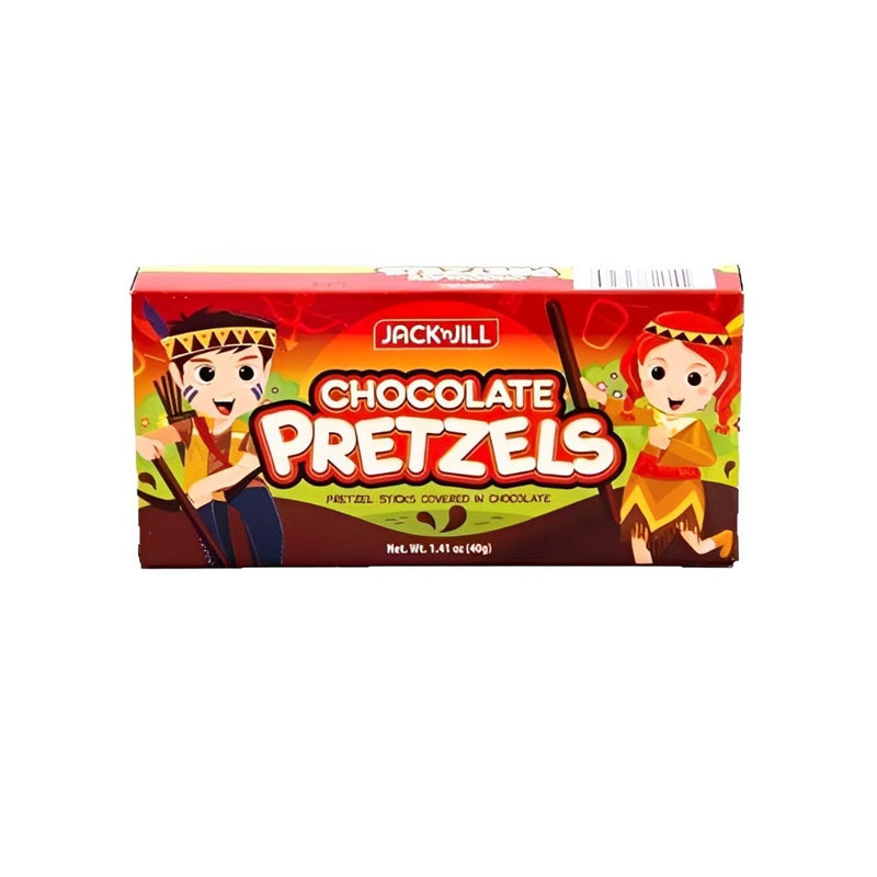 Jack 'n Jill Pretzels Chocolate 40g