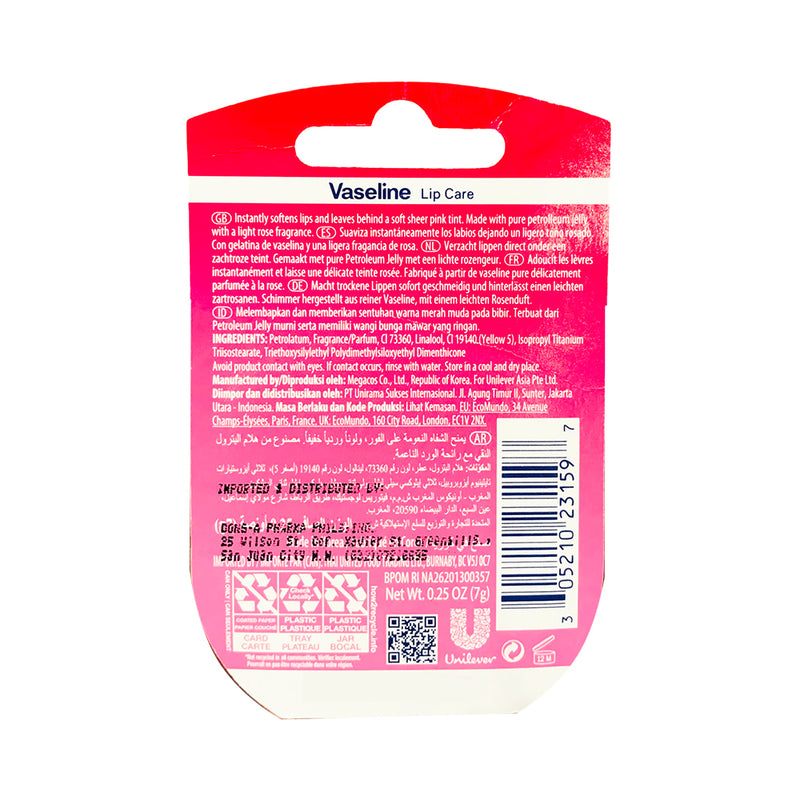 Vaseline Lip Therapy Rosy Lips 7g (0.25oz)