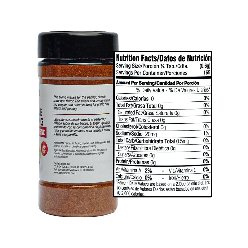 Badia Barbecue Seasoning 99.2g (3.5oz)