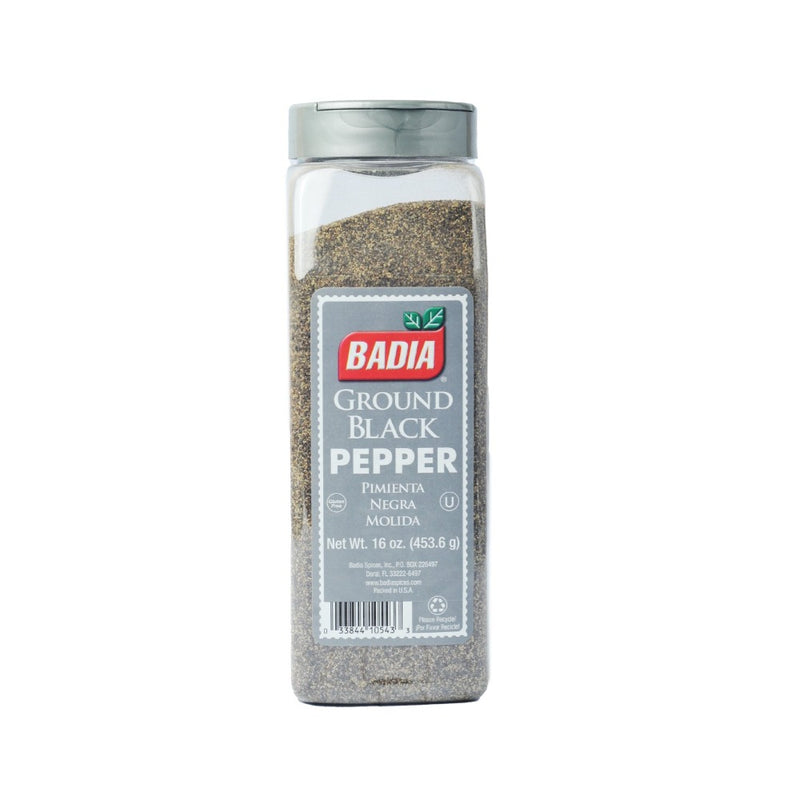 Badia Ground Black Pepper 453.6g (16oz)