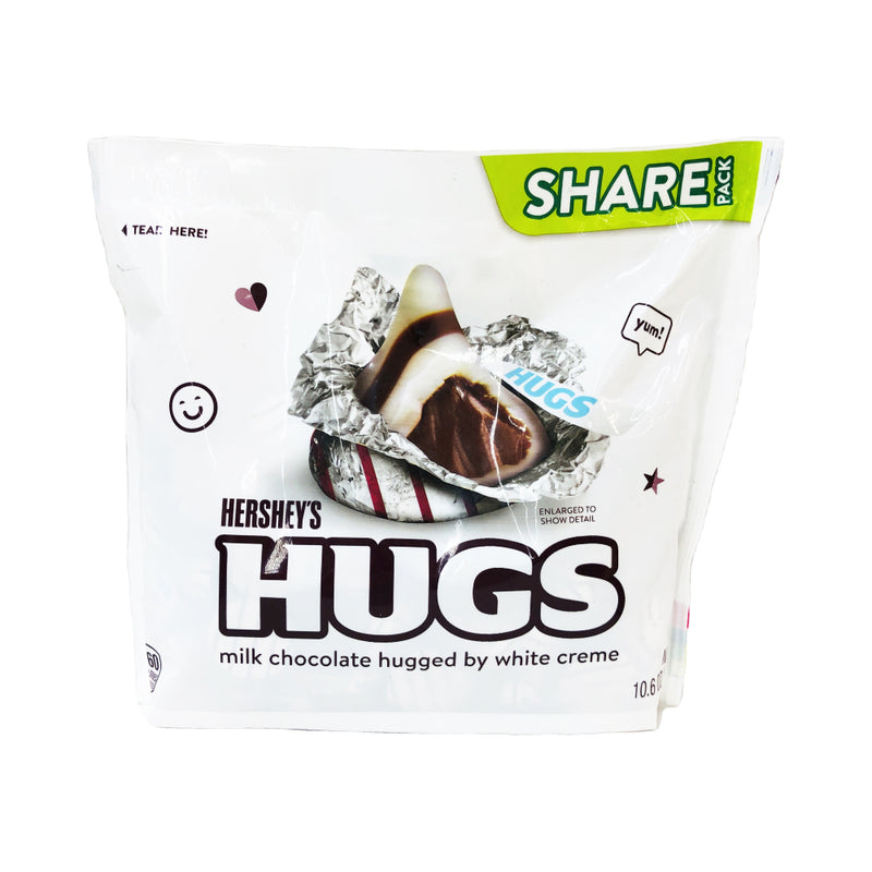 Hershey's Hugs Milk Chocolate White Creme 300g