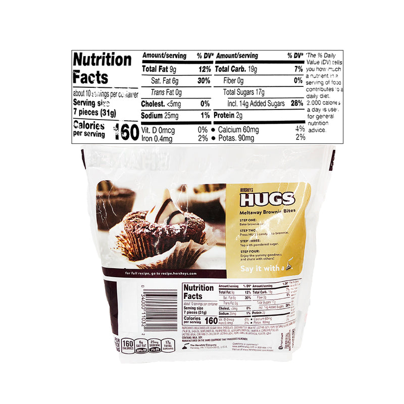 Hershey's Hugs Milk Chocolate White Creme 300g