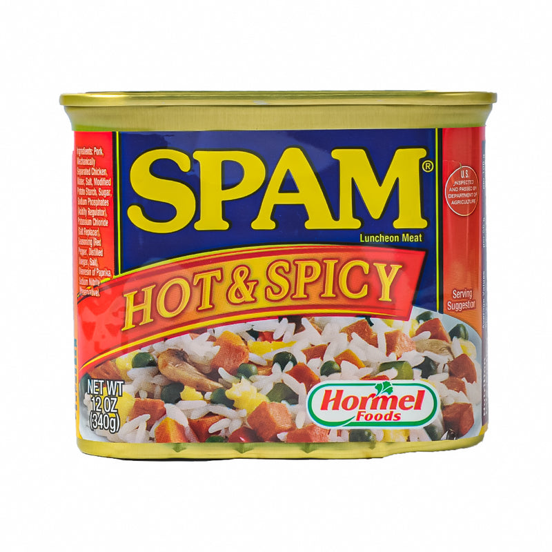 Spam Luncheon Meat Hot And Spicy 12oz