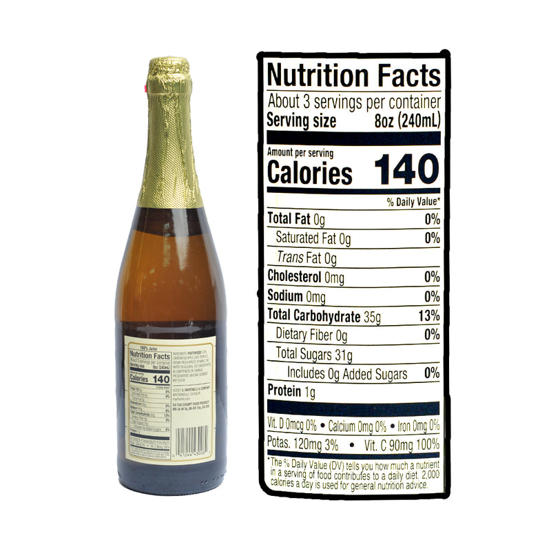 Martinelli's Gold Medal Sparkling Apple Cider 750ml