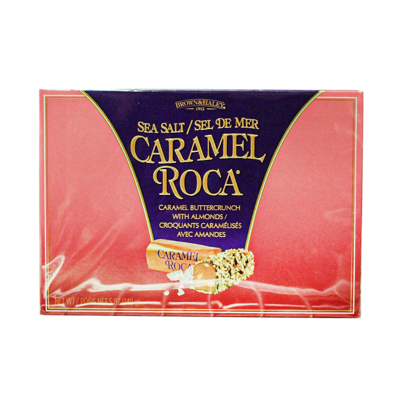 Brown And Haley Caramel Roca Box Sea Salt 5oz (140g)