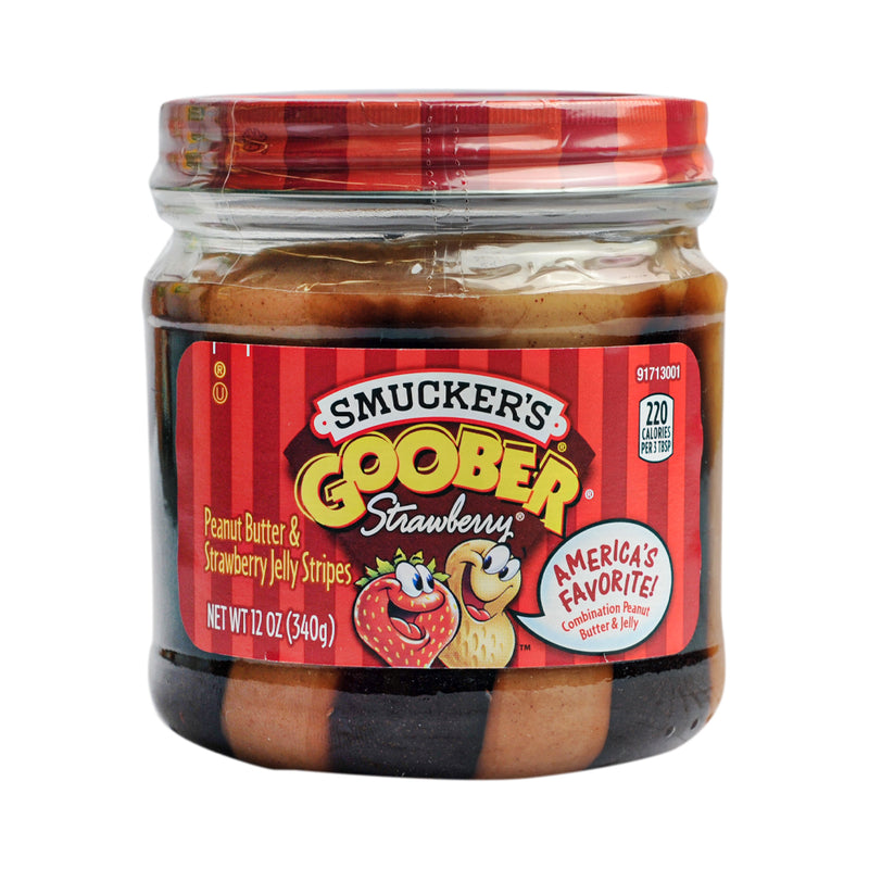 Smucker's Goober Stripes Strawberry (12oz)