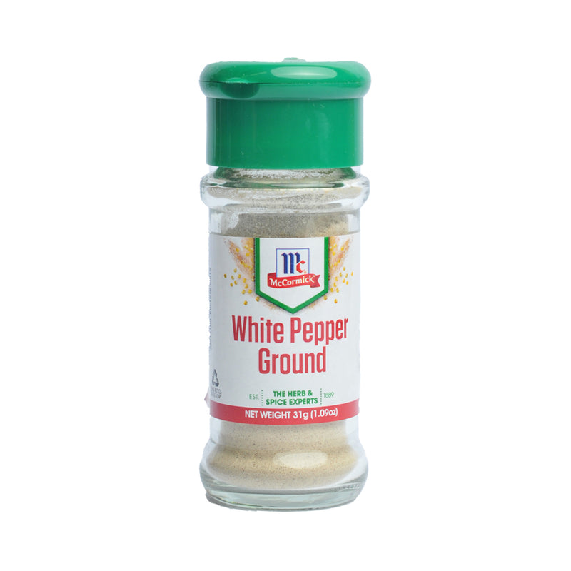 McCormick White Pepper Ground 31g