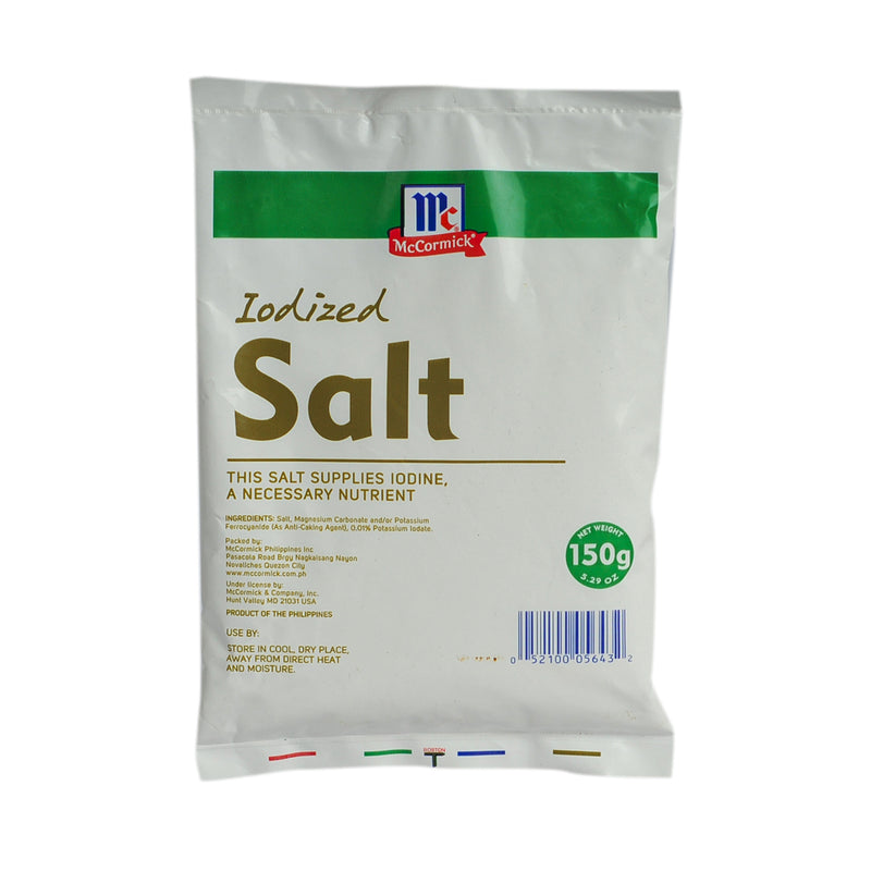 McCormick Iodized Salt 150g