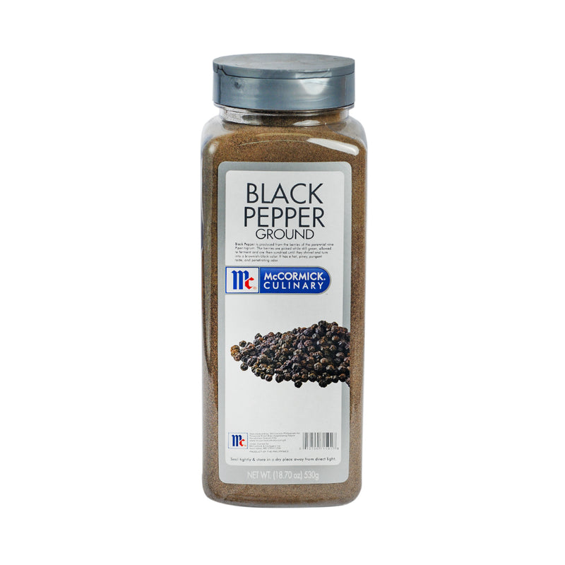 McCormick Black Pepper Ground PET 530g