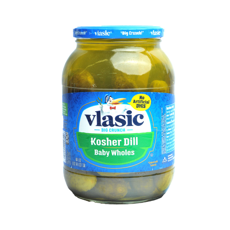 Vlasic Kosher Dill Baby Wholes 1.36L
