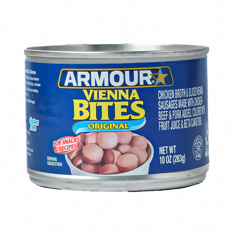 Armour Star Vienna Sausage Bites Original 284g (10oz)