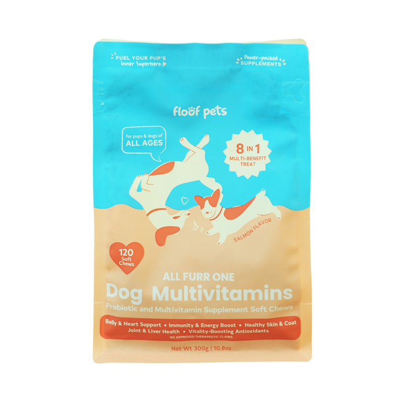 Floof Pets All Furr One Dog Multivitamins Soft Chews