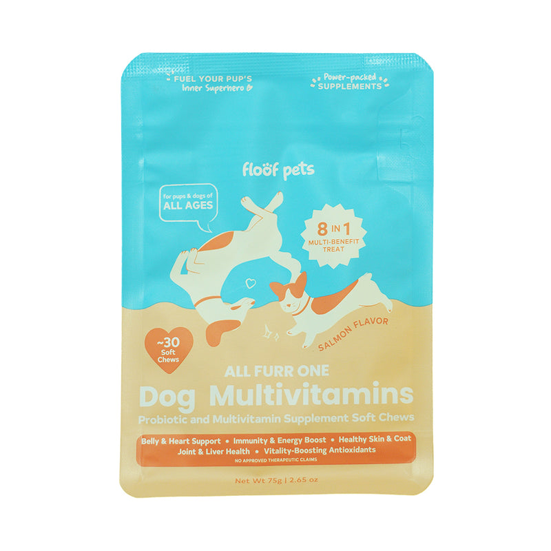 Floof Pets All Furr One Dog Multivitamins Soft Chews