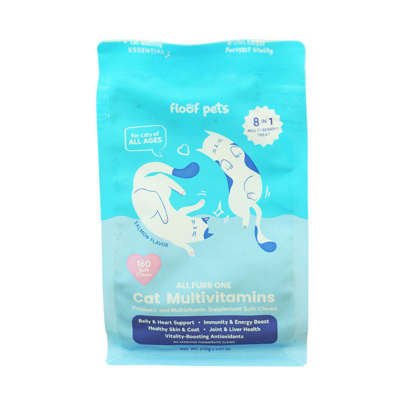 Floof Pets All Furr One Cat Multivitamins Soft Chews