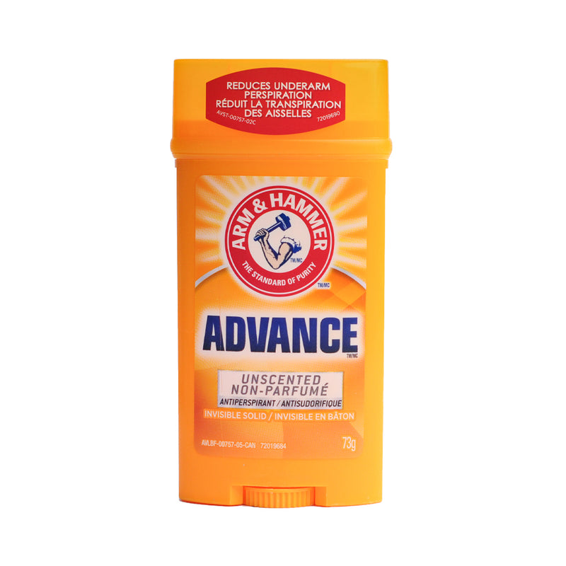 Arm And Hammer Advance Deodorant Unscented Non-Perfume 73g