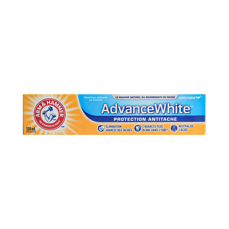 Arm And Hammer Advance White Toothpaste Stain Protection 120ml