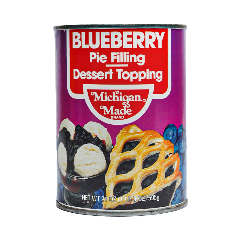 Michigan Made Pie Filling And Dessert Topping Blueberry 595g (21oz)