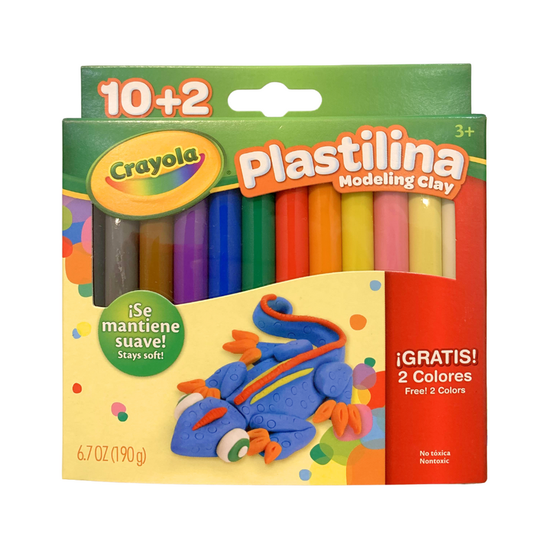 Crayola Plastilina Modelling Clay 12 Colors