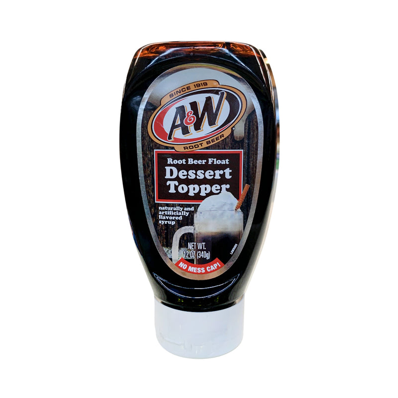 A And W Root Beer Float Dessert Topper 12oz 340g