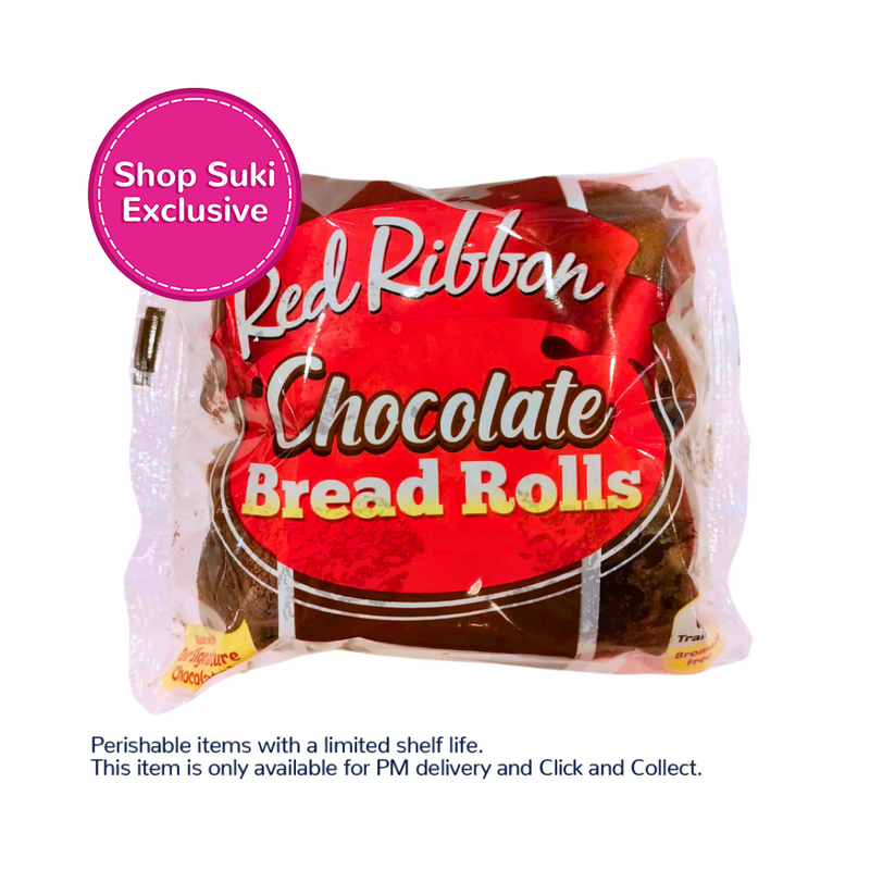 Red Ribbon Chocolate Bread Rolls 4's