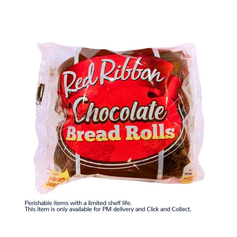 Red Ribbon Chocolate Bread Rolls 4's
