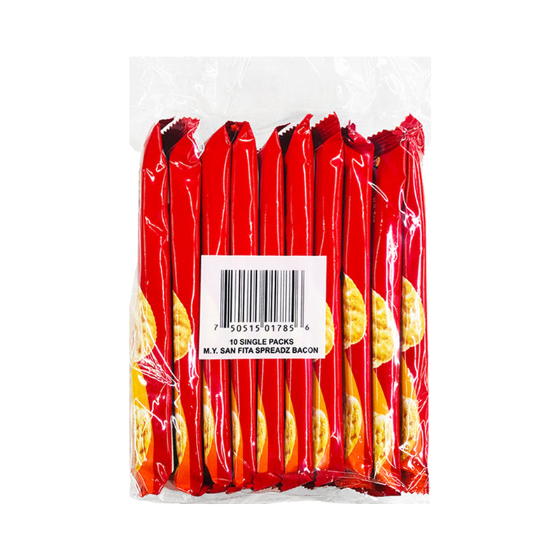 M.Y. San Fita Crackers Bacon Spreadz 25g x 10's