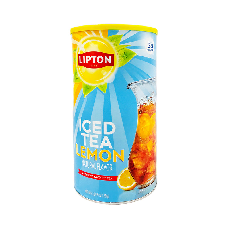 Lipton Iced Tea Lemon Powdered Drink Mix Natural Flavor