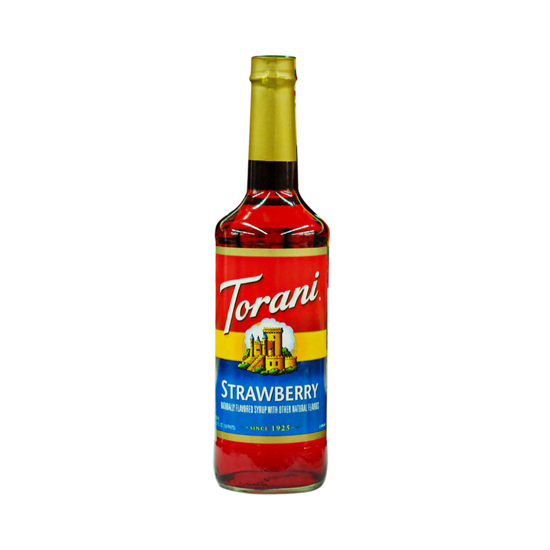 Torani Flavoring Syrup Strawberry 750ml