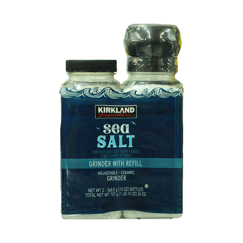 Kirkland Sea Salt Grinder With Refill 737g