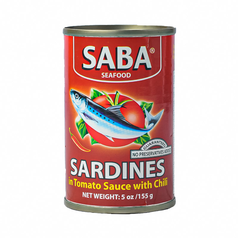 Saba Sardines In Tomato Sauce With Chili 155g
