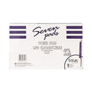 Seven Quiz Pad With Plastic 1/2 Crosswise 50 Leaves