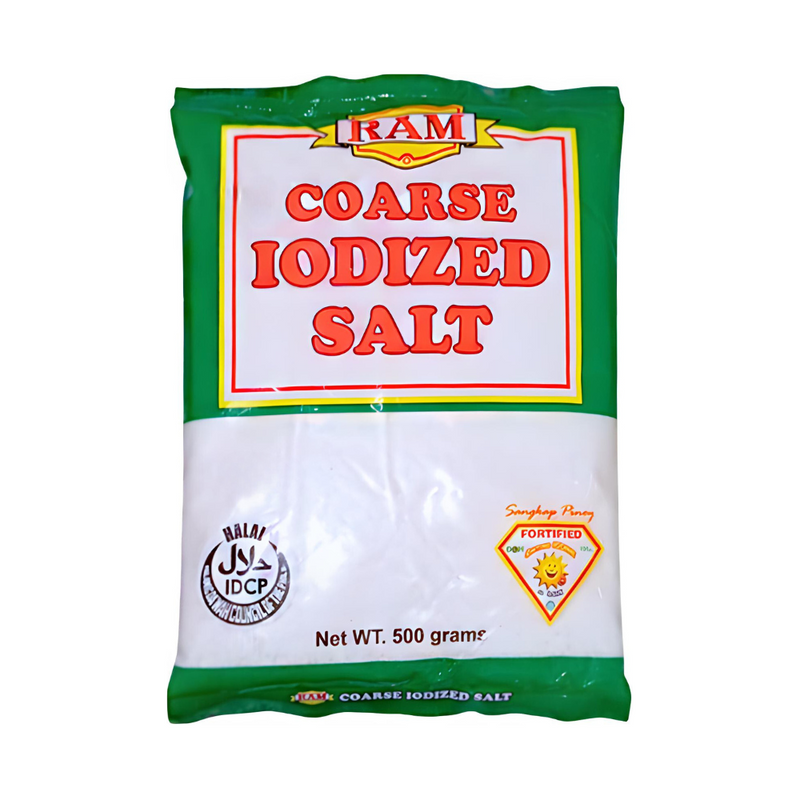 Ram Coarse Iodized Salt 500g