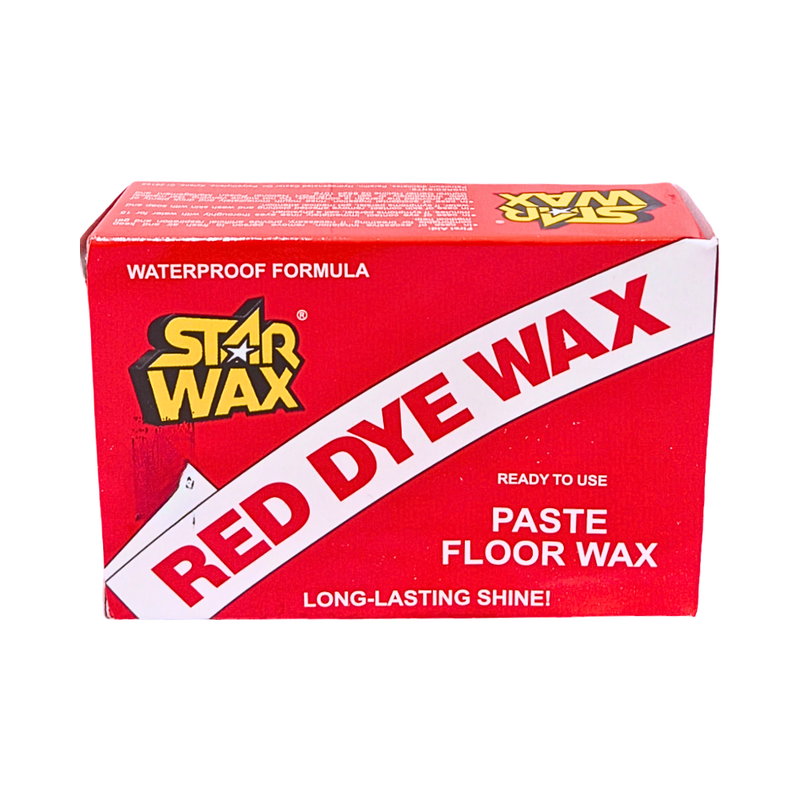 Starwax Red Dye Floor Wax 180g