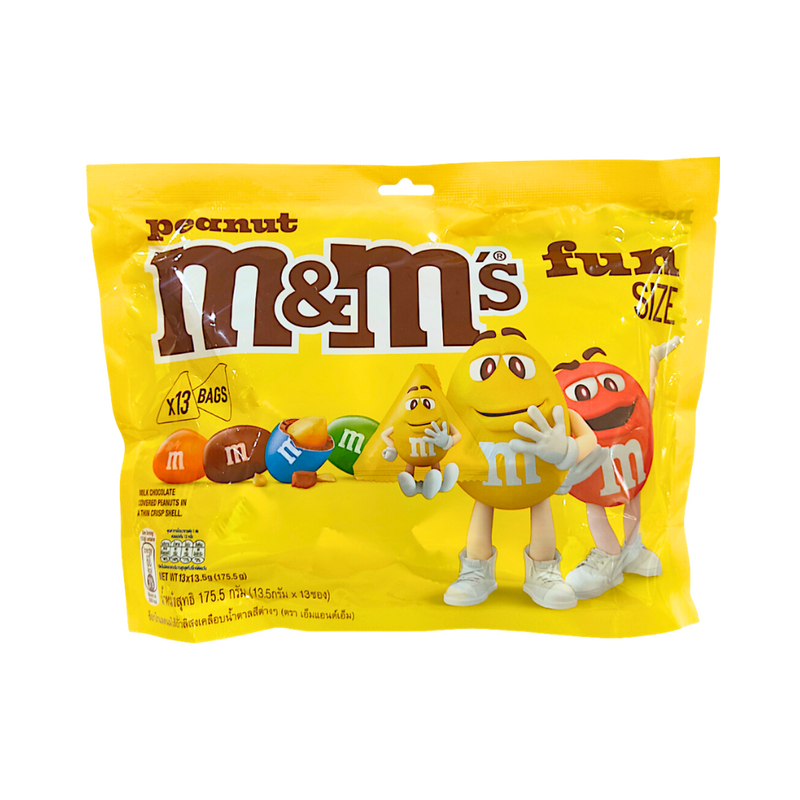 M&M's Peanut Fun Size 13.5g x 13's