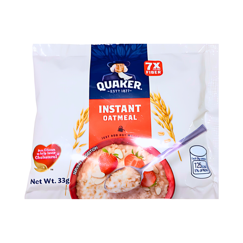 Quaker Instant Oatmeal Original 33g